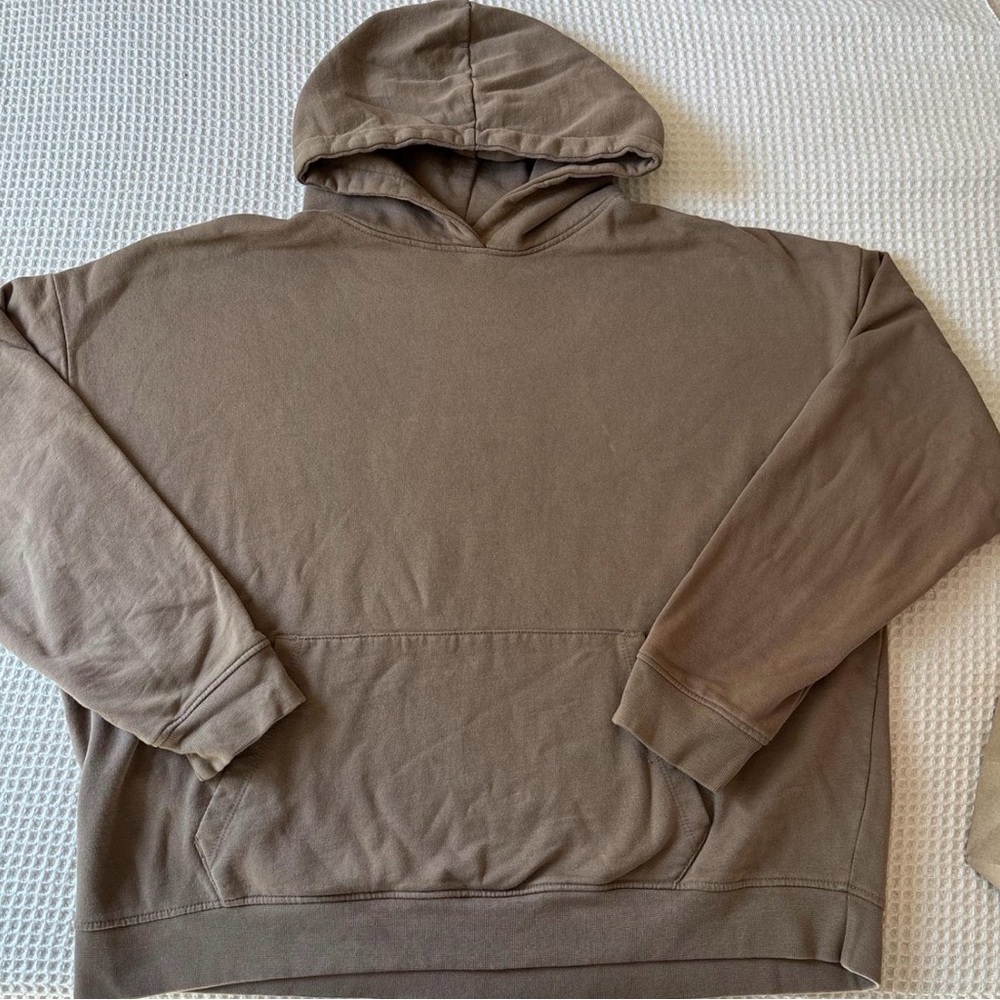 PrettyLittleThing Light Brown Hoodie